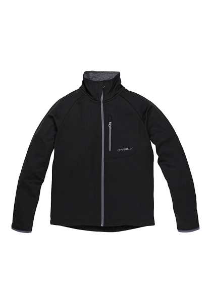 O'neill Jack Fzip Fleece - Nero Bambini Accogliente Jumpers (L7828)